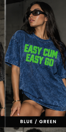 Blue Green Easy Cum Easy Go - Women's